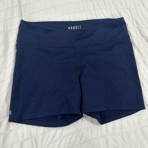Nobull navy shorts medium